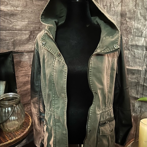 Hooded Field Jacket by Cotton: On. Size 10 - Picture 1 of 3
